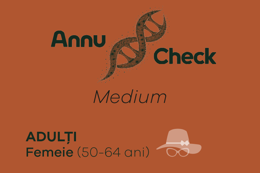 Pachet AnnuCheck Medium 50-64 ani pentru femei